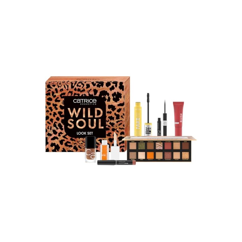 Catrice Cosmetics Wild Soul Look Set, Multi Set, Multi-Colour, Volumising,