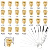 Pilikoll 25 Pieces M5 Carburettor Main Nozzle Set with 12