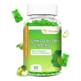 Vzoxains Ginkgo Biloba Gummies Con Ginseng Y Magnesio