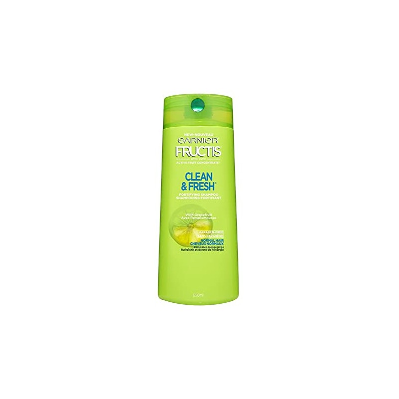 Garnier Fructis Clean & Fresh Fortifying Shampoo for Normal Hair,