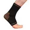 Copper Compression Ankle Sleeve - Black - Small/Medium - 2