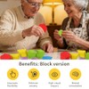 Memory Activities for Seniors, Wooden Pattern Blocks Tiles Matching Puzzle
