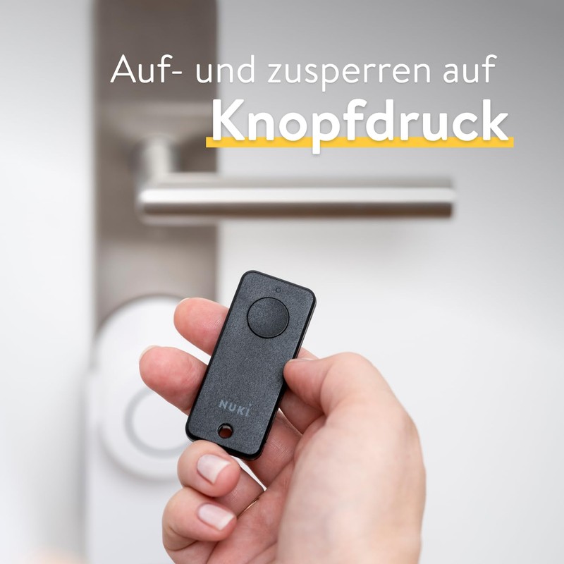 Nuki Fob Smart Extension for Nuki Smart Lock, Bluetooth Add-On,
