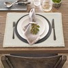 CY SISTERS Cotton Woven Placemats Set of 4, Cloth Placemats