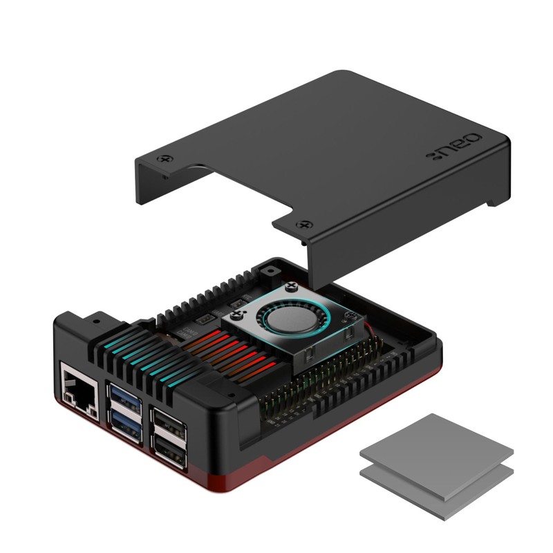 Argon NEO 5 Case for Raspberry Pi 5 (BRED) |