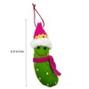 3 pcs Pack Felt Pickle Christmas Tree Ornaments