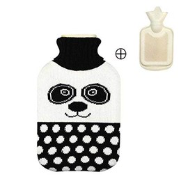 Fancy Pumpkin 500 ml Hot Water Bottle With Cover Hot& Cold Relief-Panda
