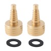 Be In Your Mind 2pcs 27g Brass Billiard Cue Screws