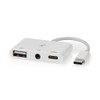 Nedis USB Multi-Port Adapter | USB 2.0 | USB-C Female