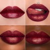 MAKI YIKA Dark Red Lipstick for Women Metallic Lipsticks Glitter