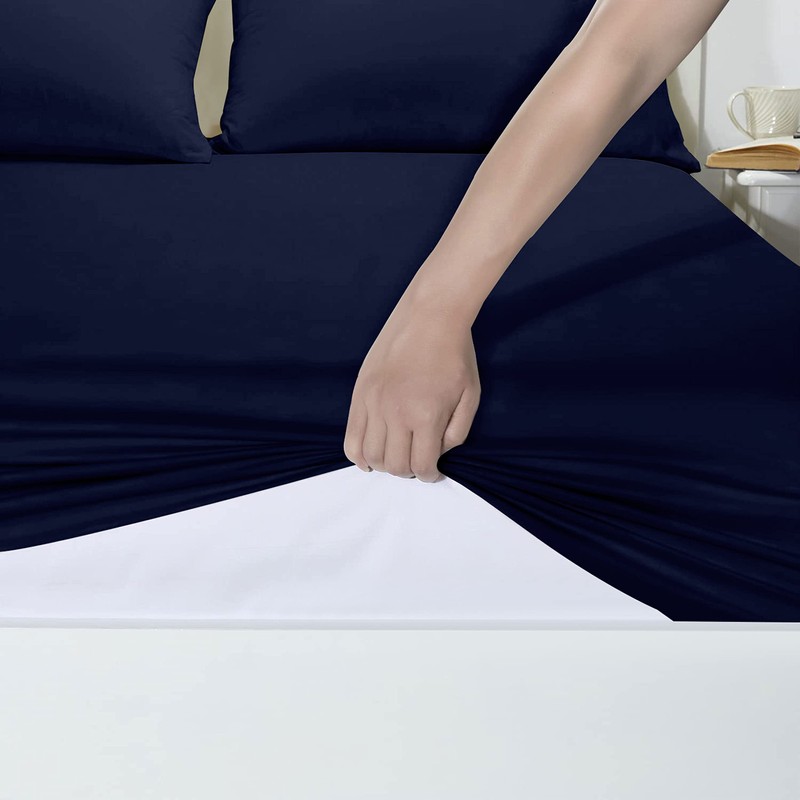 Yorkshire Bedding 25 Cm Fitted Bed Sheets - Super Soft