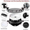 Chicken Shredder Tool Twist Meat Shredder Large-Shredding Tools with Stainless