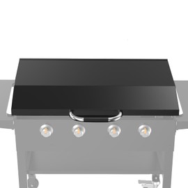 Universal Back Hinged Lid with Durable Handle for 36" Griddles, Griddle Hard Cover Hood for Blackstone 36 Inch 2149 2122 1565 1554 1560 1899 1863 1825 1818 1836 1866 1841 and Other Brand 36" Griddle