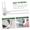 Uonlytech 10 Piezas codo de tubería de agua conector de