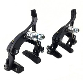 Tektro R539 Caliper Brake Set 47-59mm With QR Nutted Mount, Black, ST1490-B