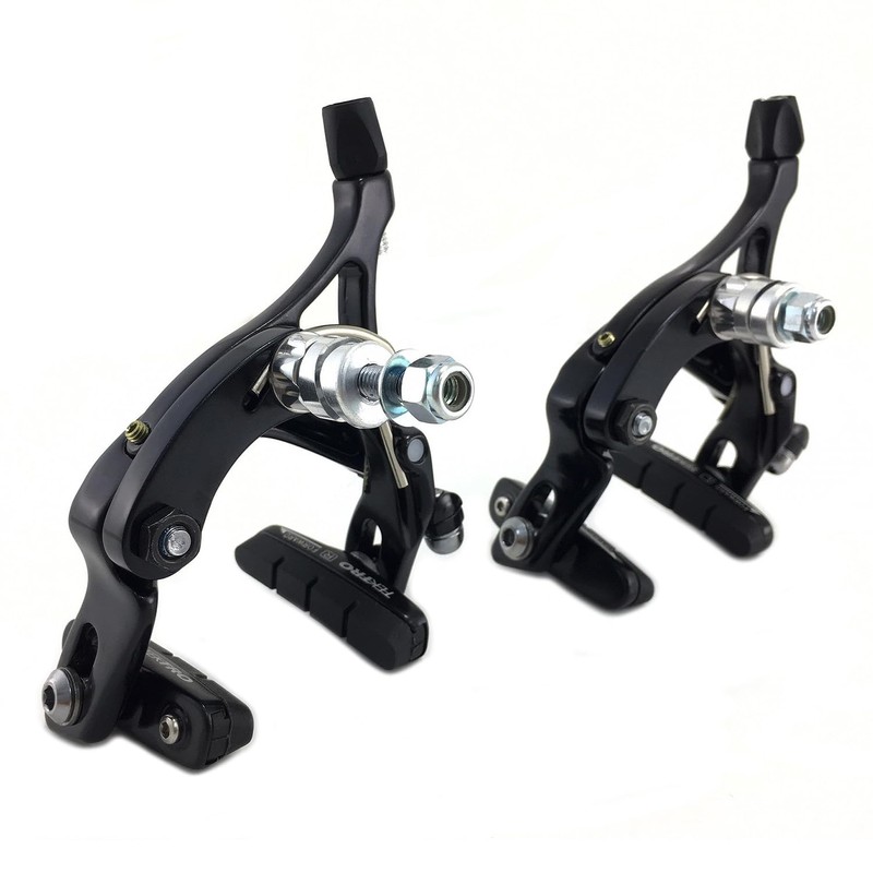 Tektro R539 Caliper Brake Set 47-59mm With QR Nutted Mount,