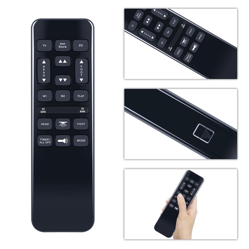 PZL Replacement Remote Control for Richmat HJH55, for Mattress Firm