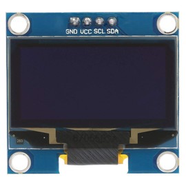Xinwoer OLED Display Module, 1.3 inch, 128x64 BlueText Color, I2C Communicate, Response to an Electric Current