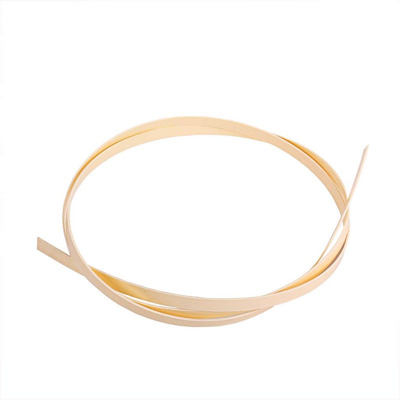 Alnicov 1630x10x1.5mm Plastic Binding Purfling Strip for Acoustic Classical Guitar,Cream