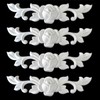 Ornament for Stucco Moulding Plastic Unpainted White Modern Ornaments in