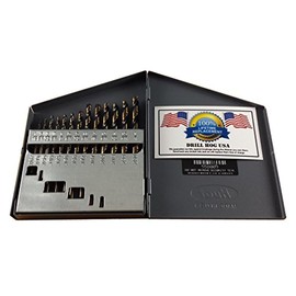 Drill Hog® 13 Pc Hi-Molybdenum M7 Drill Bit Set 1/16"-1/4"