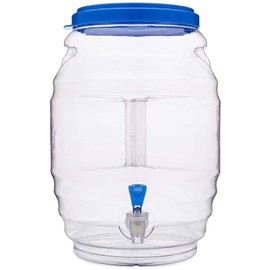 5 Gallon Plastic Jug Vitrolero Water Dispenser Container With Handle & Spout