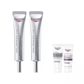 Urseline 유세린 하이알루론 3X 아이크림 15ml 더블팩 Yuserin Hyaluron 3X Eye Cream 15ml Double Pack [Double pack]