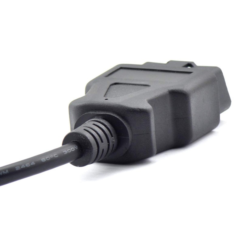 iKKEGOL OBD OBDII J1962 Male Connector to Open Plug Wire,