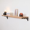 VinBee Shelf Brackets - Metal Folding Shelf Brackets for Home,