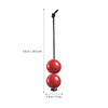 Alasum 2pcs Aslatua Rhythm Ball Handshaker Beginner Hand Percussion Instrument