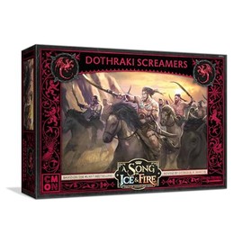 A Song of Ice and Fire Tabletop Miniatures Dothraki Screamers Unit Box - Savage Raiders of The Great Grass Sea, Strategy Game for Adults, Ages 14+, 2+ Players, 45-60 Minute Playtime, Made by CMON