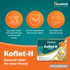 Himalaya Himalaya Herbal Healthcare Koflet-H Lozenges Fortified with Honey Ginger