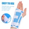Mobestech 2pcs Dislocated Forearm Sling Breathable Forearm Support Brace for