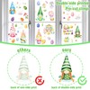 540 PCS Easter Decorations Window Clings, 9 Sheets Easter Window