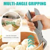 Hot Plate Grippers, Silicone Hot Plate Gripper Tongs, Multi-Purpose Anti-Scald