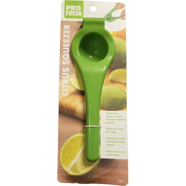 ProFresh Pro Fresh Citrus Lemon Lime Squeezer 8" Green Home
