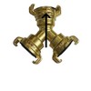 Brass GEKA Type Hose Quick Connect Adapter Claw Fitting Pipe
