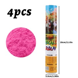 XiXiRan Confetti Cannon Paper, 4 Pieces, Birthday Party Popper, Confetti Gun Set, Confetti Bomb, Confetti Shooter, Confetti Poppers
