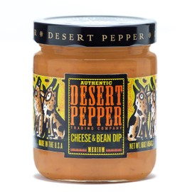 Desert Pepper Trading Bean & Queso Dip 16-Ounce (2 Pack)