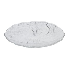 Mizusaki Glass MKG-246130 8 Wide Plate Plate Approx. 5.9 inches (15 cm), Made in Japan