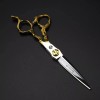 Remmar Co Set 2 Tijeras 6 Pulgadas Estilista Barbero Dorado