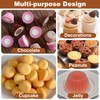 Peanut Butter Cup Molds, Bite-Size Chocolate Molds, 30-Cavity Mini Silicone