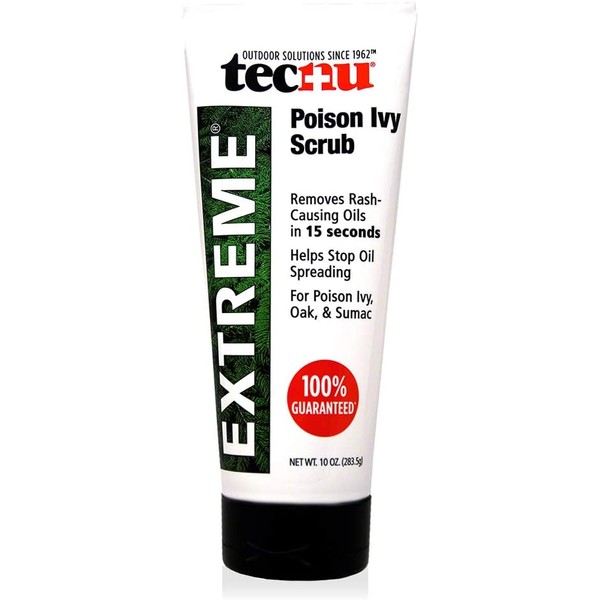 Tecnu Extreme Poison Ivy & Oak Scrub, Removes Poisonous Plant Oils That Cause Rash and Itching, 10 Ounces