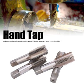 ANKROYU M30 4Pcs Hand Tap Drill Bit Alloy Tool Steel Hardness Straight Groove Tap Drilling Tools Wear-resistant Hand Tap for Tapping