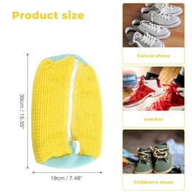 Shoe Washing Machine Bag，Shoe Cleaning Bag，Portable Reusable Shoe Bag for Washing Machin（1PC）
