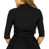BlackButterfly Tailored 3/4 Sleeve Bolero (Black, S)