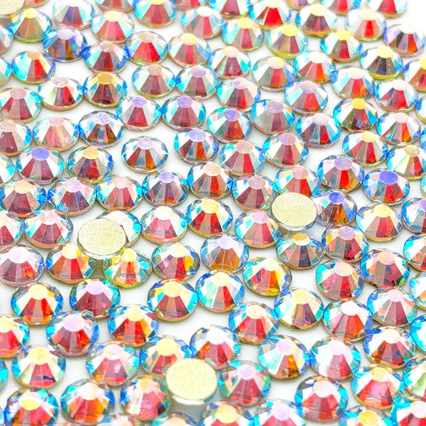 Professional 1440pcs SS20 Blue Phantom Flat Back Rhinestones - Multi-Purpose