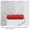 Nichiyo 7'' Texture Roller DIY Decorative Art Pattern Paint Roller