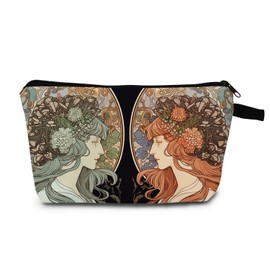 MoCaliduccious Sister Printed Women Mini Makeup Bag Beach Travel Toiletry Bag A Gift for Sisters