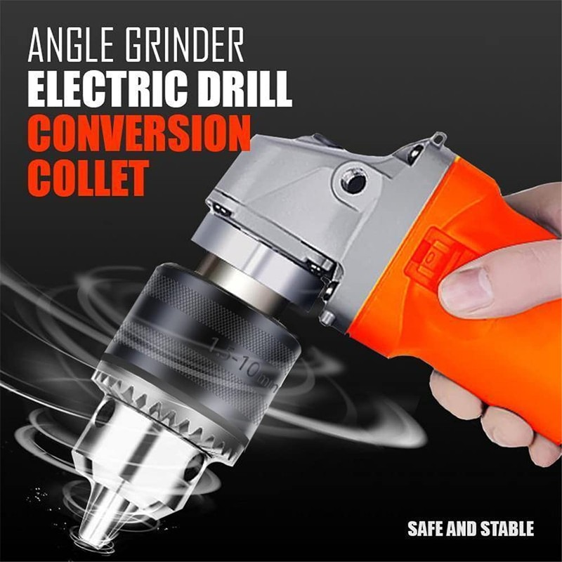 Srliya Angle Grinder Conversion Drill Rotary Chuck, Drill Chuck Conversion